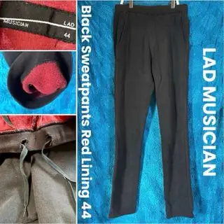 LAD MUSICIAN ラッドミュージシャン 黒スウェットパンツ ブラック ラッドミュージシャン(LAD MUSICIAN)のメンズのパンツ(その他)の商品詳細ページへのリンク