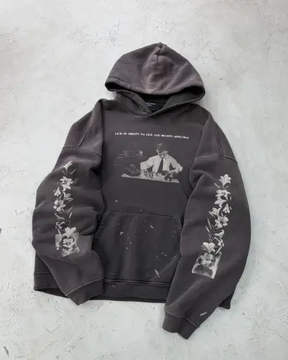 ENFANTS RICHES DÉPRIMÉS Head Against The Bars Hoodie