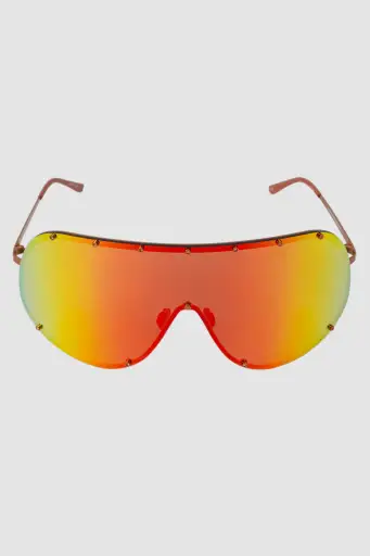 Rick Owens - Shield Sunglasses Gorange