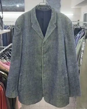 AW2000 EMPORIO ARMANI IRIDESCENT CORDUROY BLAZER