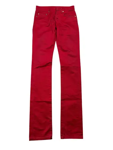 SS05 ‘Untitled / Beck’ Red Denim