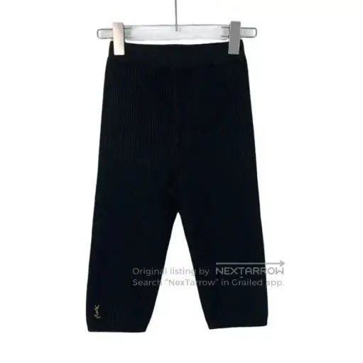 YSL Black Casual Pants for Women .