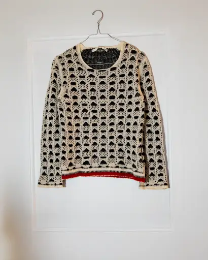 CDG deconstructed knit 2001