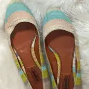 Missoni flats, 38/7.5