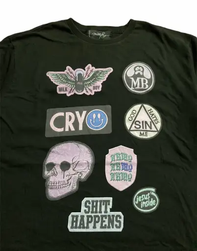 Milk Boy Japanese Brand Punk Poem Tee