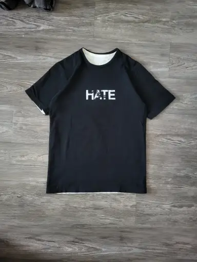 Undercover AW99 Hate Love Shirt Ambivalence