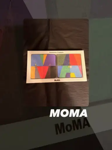 NIB MoMA Naoki Yoshimoto Coaster Set