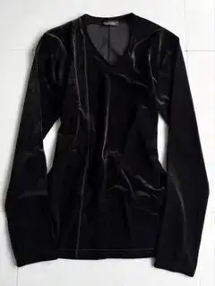 "Tornado Mart" Velvet V-Neck l/s