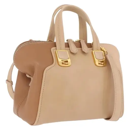 Fendi Chameleon Satchel Leather