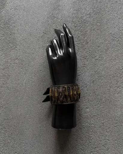 KMRii Rebirth Studded Leather Bracelet