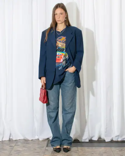 '90s Missoni Boyfriend Blazer