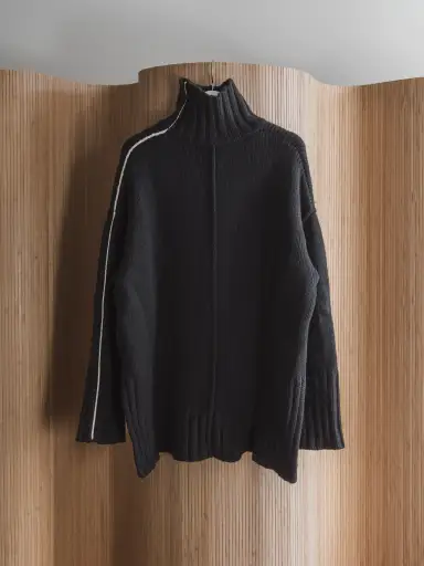 'Tattoo' Turtleneck Sweater