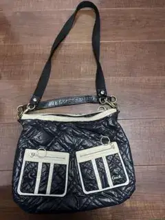 COACH ショルダーバッグ キルティング ポピー 2way y2k