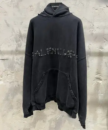Balenciaga Safety Pins Hoodie