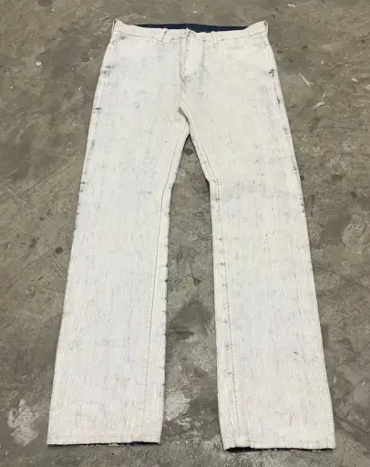 Maison margiela 2012 painted denim x H&M