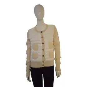 Moncler Maglione Tricot Virgin Wool Down Cardigan Jacket XL