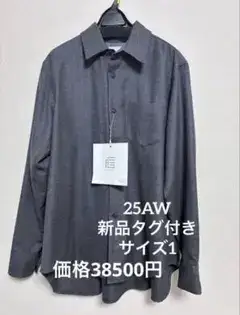 ※期間限定価格【25aw】Watteau Gathered Wool Shirt