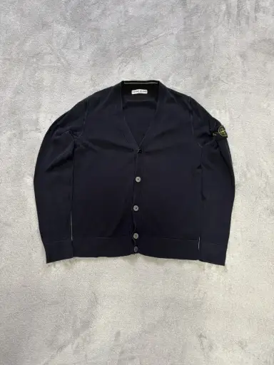 ⁠Stone Island SS 2011 Vintage Cotton Button Cardigan