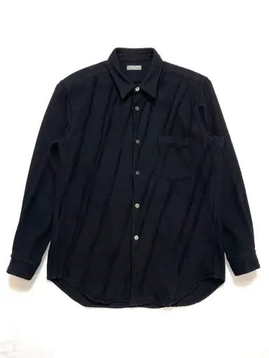 A/W 2000 COMME des GARCONS HOMME Diagonal Cut Wool Shirt