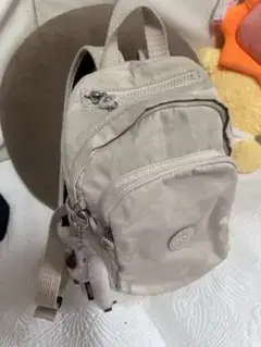 KIPLING ミニリュック バックパック　バッグチャーム付き