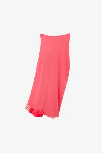 Comme des Garçons AD1999 asymmetrische rok met ruffles