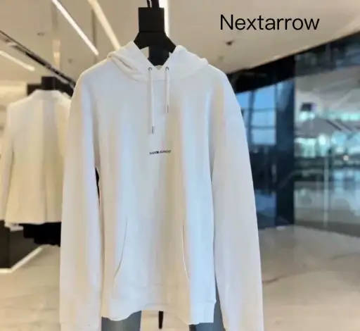 Saint Laurent letter hoodie