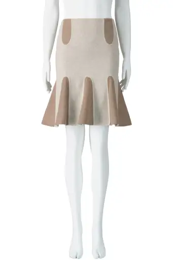 FW04 "PANTHEON AD LUCEM" PEPLUM SKIRT