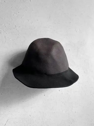 GIORGIO ARMANI - F/W 2017 TWO TONE FELT HAT