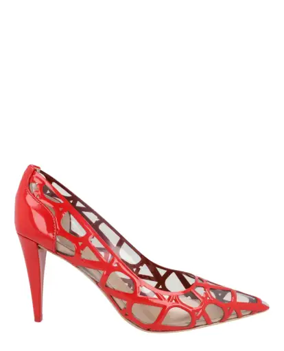 Toile Iconographe VLogo Patent Leather & PVC Pumps