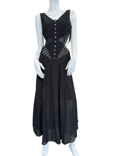 OLIVIER THEYSKENS CUT OUT DRESS