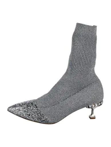 Glitter Accents Pumps