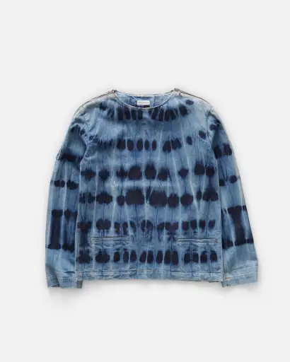 Dyed Denim Design Top