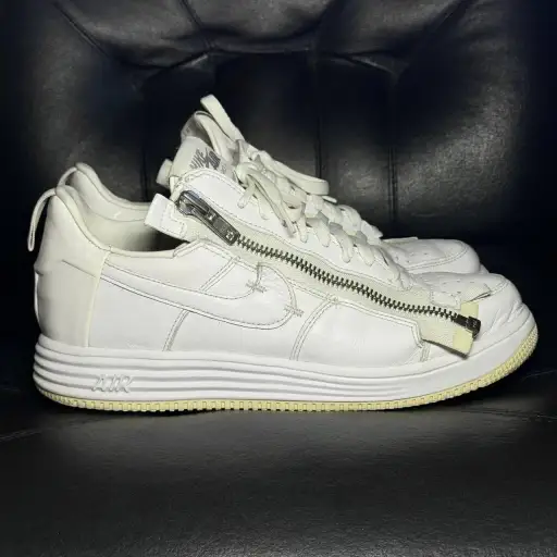 8us Nike Lunar Force 1 Acronym white Sneakers