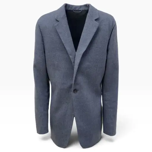 DIOR SINGLE BREASTED WOOL BLAZER GREY 50 / L | Large, Grey