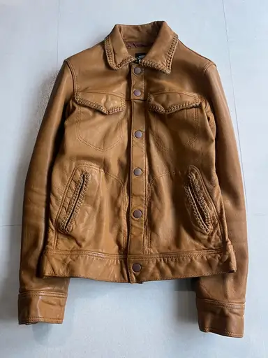 "PHENOMENON BEYOND DESCRIPTION"leather jacket