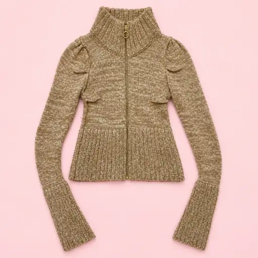 D&G Dolce & Gabbana Knit Zip-Up Cardigan