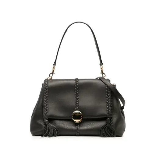 Chloé Medium Grained Calfskin Penelope Satchel
