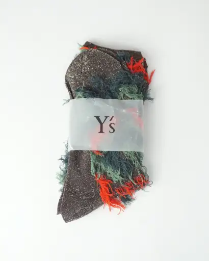 Y'S YOHJI YAMAMOTO Fuzzy Socks