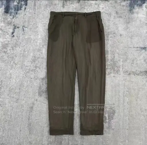 Yohji Yamamoto Double Layer Casual Pants.