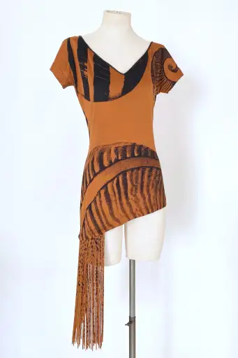 GIANFRANCO FERRE late 80's asymmetric top