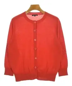 BERARDI ベラルディカーディガン レディース 2(M位) 赤【中古】【古着】
