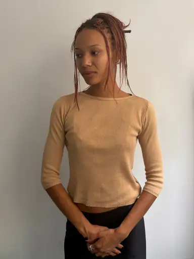 Burberry boatneck top