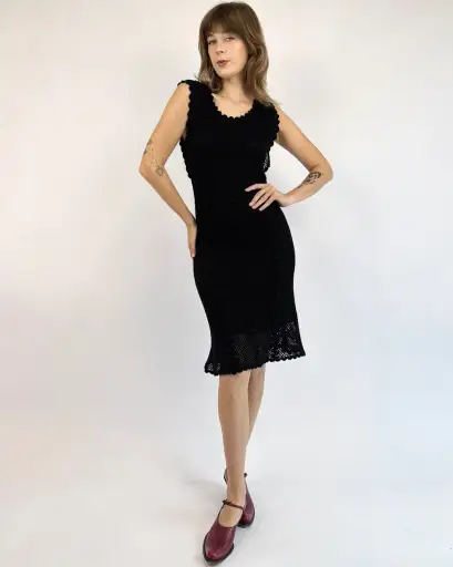 Vivienne Tam Woven Shadows Dress