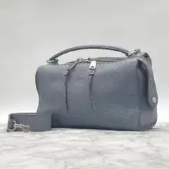 美品 フェンディ セレリア レイ 2way ショルダーバッグ ブルー8BL137
