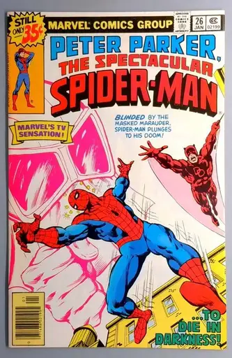 Spectacular Spider-Man #26 VF/NM Daredevil Marvel 1979