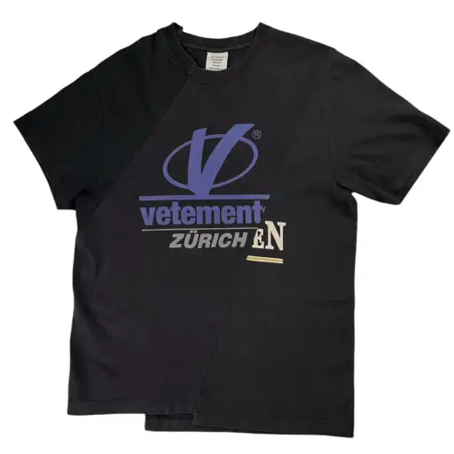 Vetements Zurich Reconstructed Cut Up Tee
