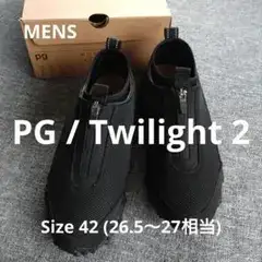 【playground】pg Twilight2 黒 42(26.5〜27cm)