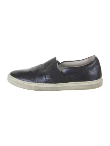 Leather Patterned Sneakers