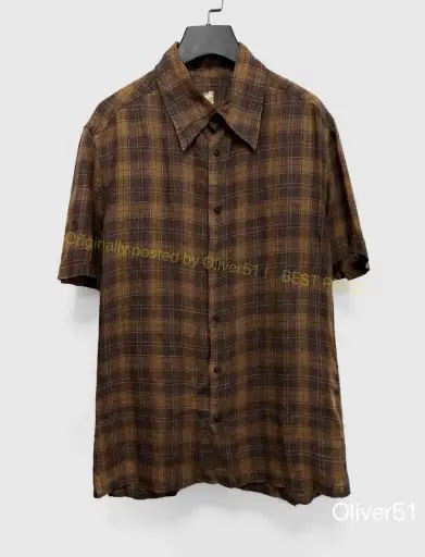 Layer-0 Antique Linen HandStitched Shirt DDDD13/2609