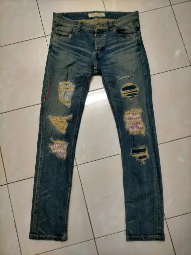 Vintage Anrealage Distressed Jeans